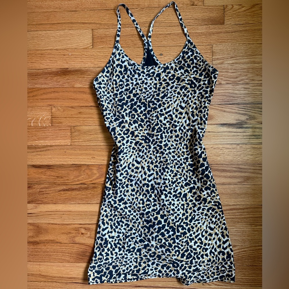 Outdoor Voices Exercise Dress Leopard OV